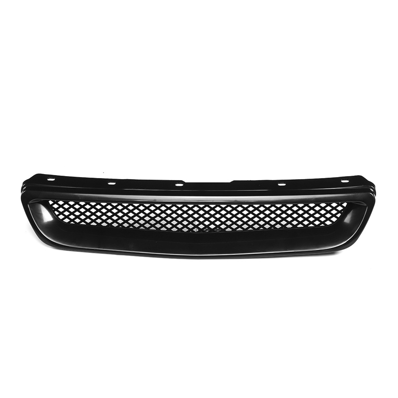 Khung Lưới Tản Nhiệt Phía Trước Bằng ABS Màu Đen Cho Honda Civic EK CX DX EX HX LX Type R 1996 1997 1998