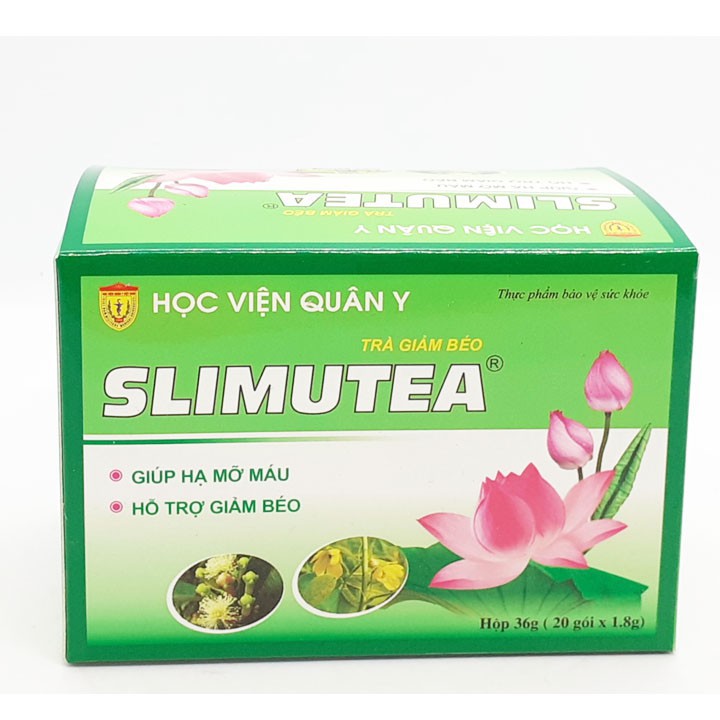 Trà giảm cân Slimutea - Chính hãng Học viên quân y chính hãng 95