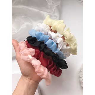 Bờm tóc vải voan Chiffon Headband