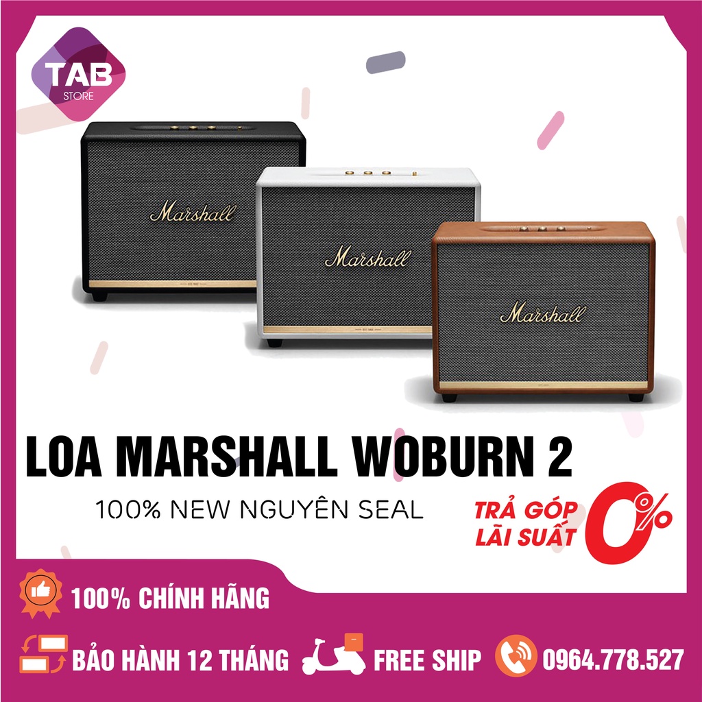 Loa Marshall Woburn 2 New Chính Hãng - Bảo Hành 12 Tháng