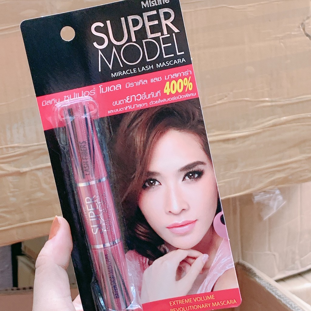 Mascara Super Model - Hàng Chính Hãng Công Ty Mistine Thái Lan