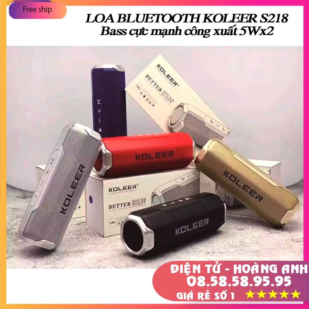 LOA BLUETOOTH KOLEER S218