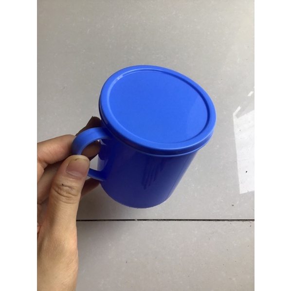 Cốc nhựa Việt Nhật có nắp - cốc uống nước