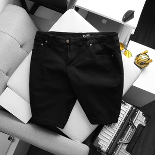 Quần short kaki denim giả jean bigsize nam
