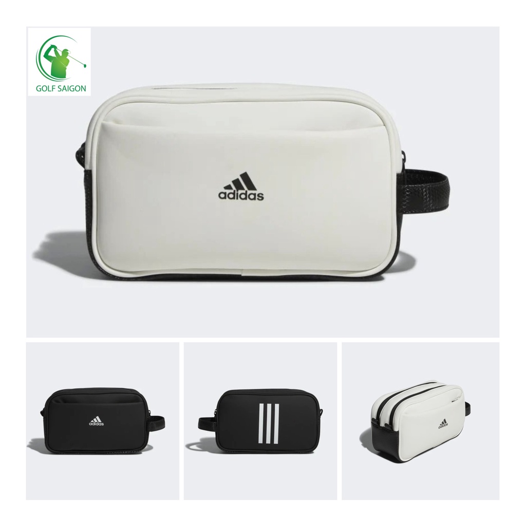 TÚI CẦM TAY 2 KHÓA KÉO ADIDAS TOUR - HÀNG CHÍNH HÃNG
