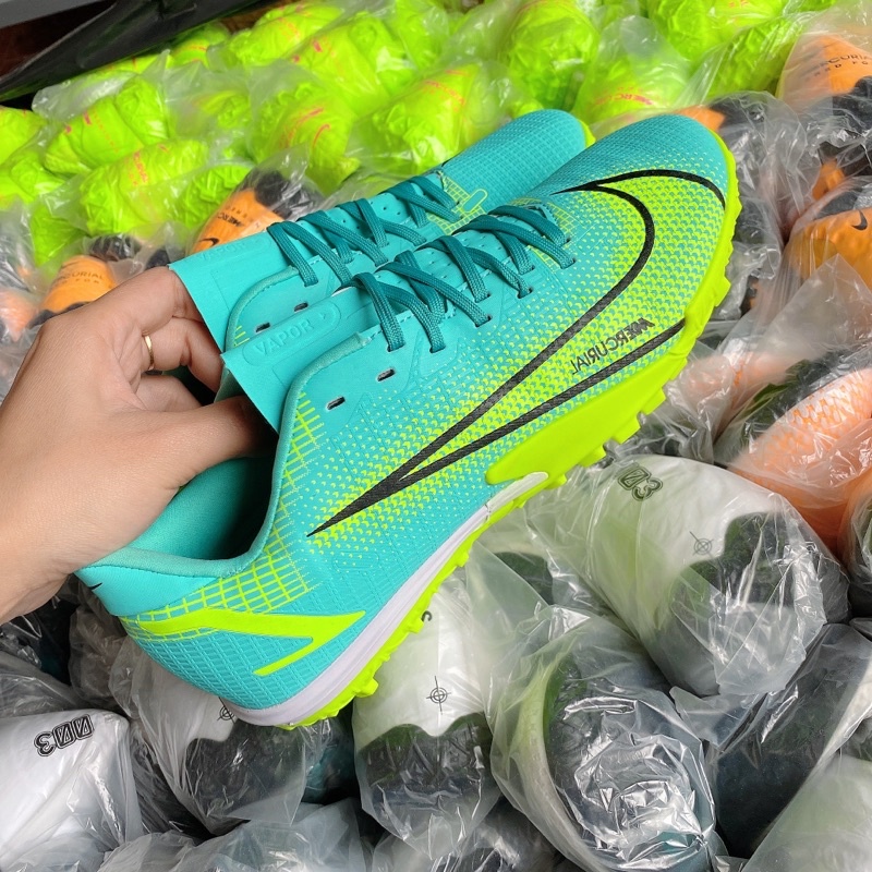 Giày đá bóng Mercurial Vapor 14 Academy TF ( Xanh ngọc )