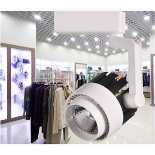 Combo 5 đèn cob 20w và 2 ray 1m trắng