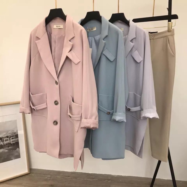 Áo vét oversize
