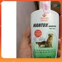 Sữa tắm cho chó mèo Hantox 200ml - trị ve, rận, bọ chét, ký sinh trùng, ghẻ ngứa