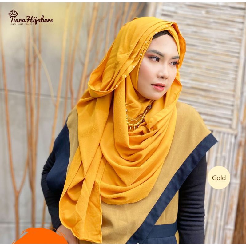 (Hàng Mới Về) Khăn Trùm Đầu Pashmina Tức Thời Trang Cho Nữ