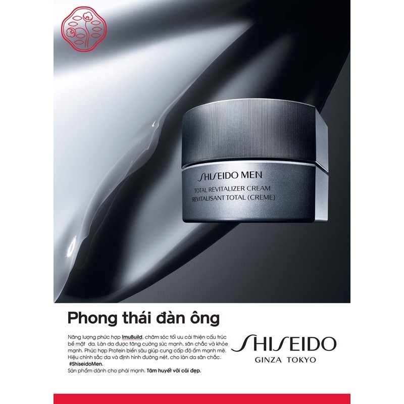 Kem dưỡng cho nam Shiseido Men Total Revitalizer Cream. ᴘʜᴀɴᴅɪᴇᴍᴍʏ997 Ⓡ