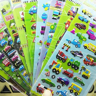 Miếng Dán Trang Trí Xe Hơi / Xe Hơi / Cảnh Sát / Cảnh Sát Dễ Thương Cho Bé