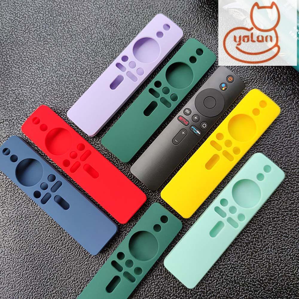 Vỏ bọc điều khiển từ xa bằng silicon mềm chống bụi chống sốc thời trang cho Xiaomi Box S/4X TV Stick