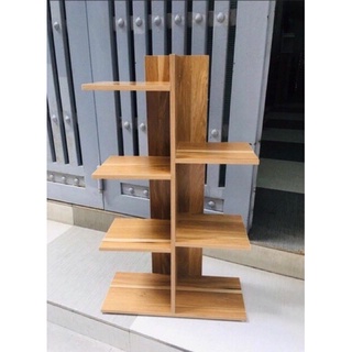 Kệ Sách Gỗ Vuông 5 tầng