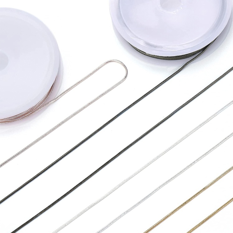 Dây Xích Nối 8 Khóa Càng Cua Cho Trang Sức DIY w 50 30