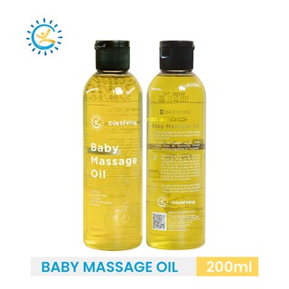 Dầu Massage Baby Cửa Sổ Vàng