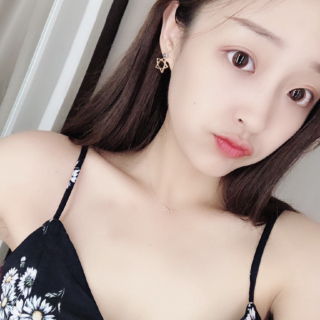 SUXI Đôi khuyên tai hình ngôi sao đáng yêu