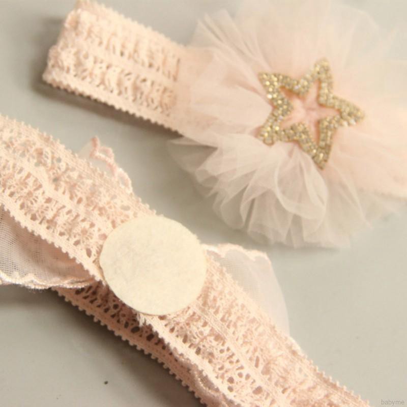 Babyme Baby Cute Girls Bowknot Floral Design Headband Headwear Apparel Photography Prop Party Gift