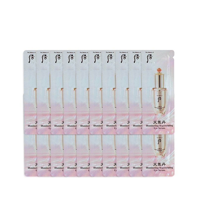 Combo 20 Tinh Chất Tái Sinh Vùng Mắt Whoo Cheo Illuminating Regenerating Eye Serum 1mlx20