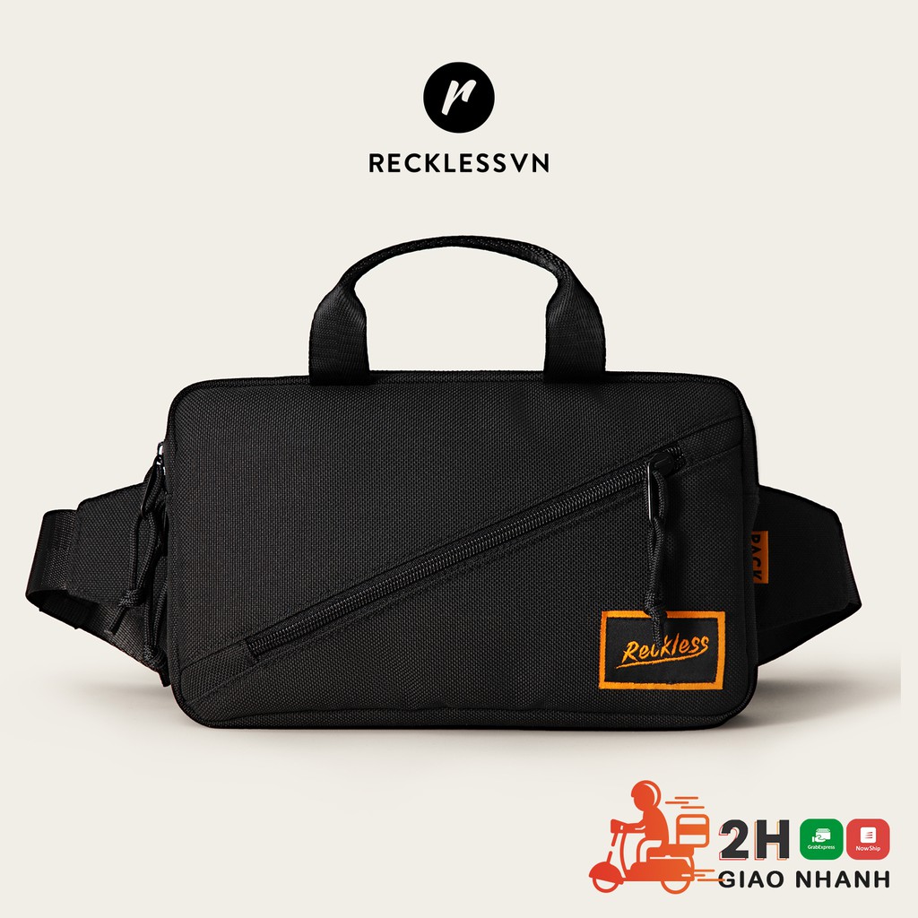 [Mã LT50 giảm 50k đơn 250k] Túi Đeo Hông Và Đeo Chéo Thể Thao Reckless Aaron Waist Bag Vải Polyester Kháng Nước