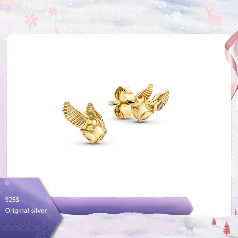 Găng Tay Bằng Bạc Chính Hãng Cho harry potter gold snitch Ears