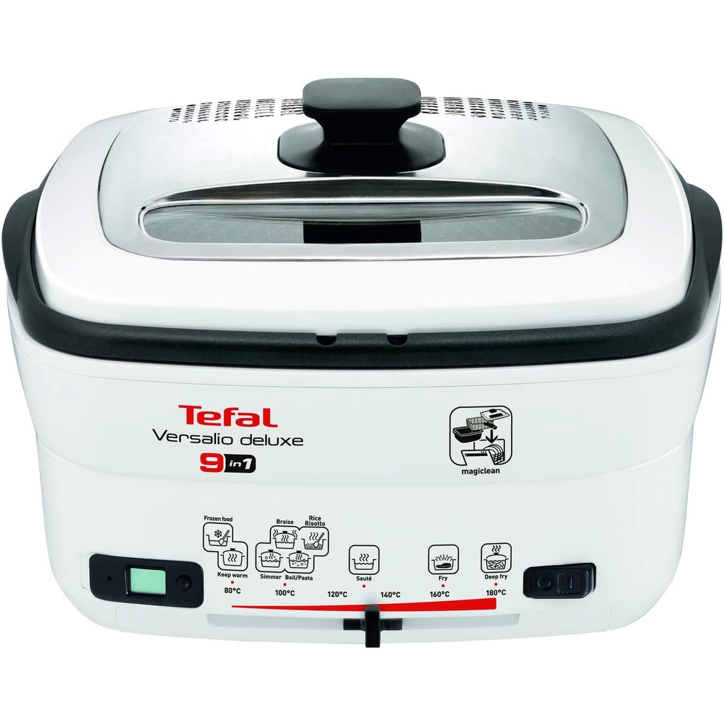 Nồi lẩu và chiên ngập dầu đa năng Tefal FR4950 2in1 [nhập Đức chính hãng]