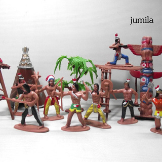 Set 13 Mô Hình Người Thổ Dân Trang Trí