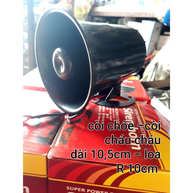 Còi lùi còi xi nhan kêu chóe -cháu cháu âm thanh lớn 24v - 12v có clip