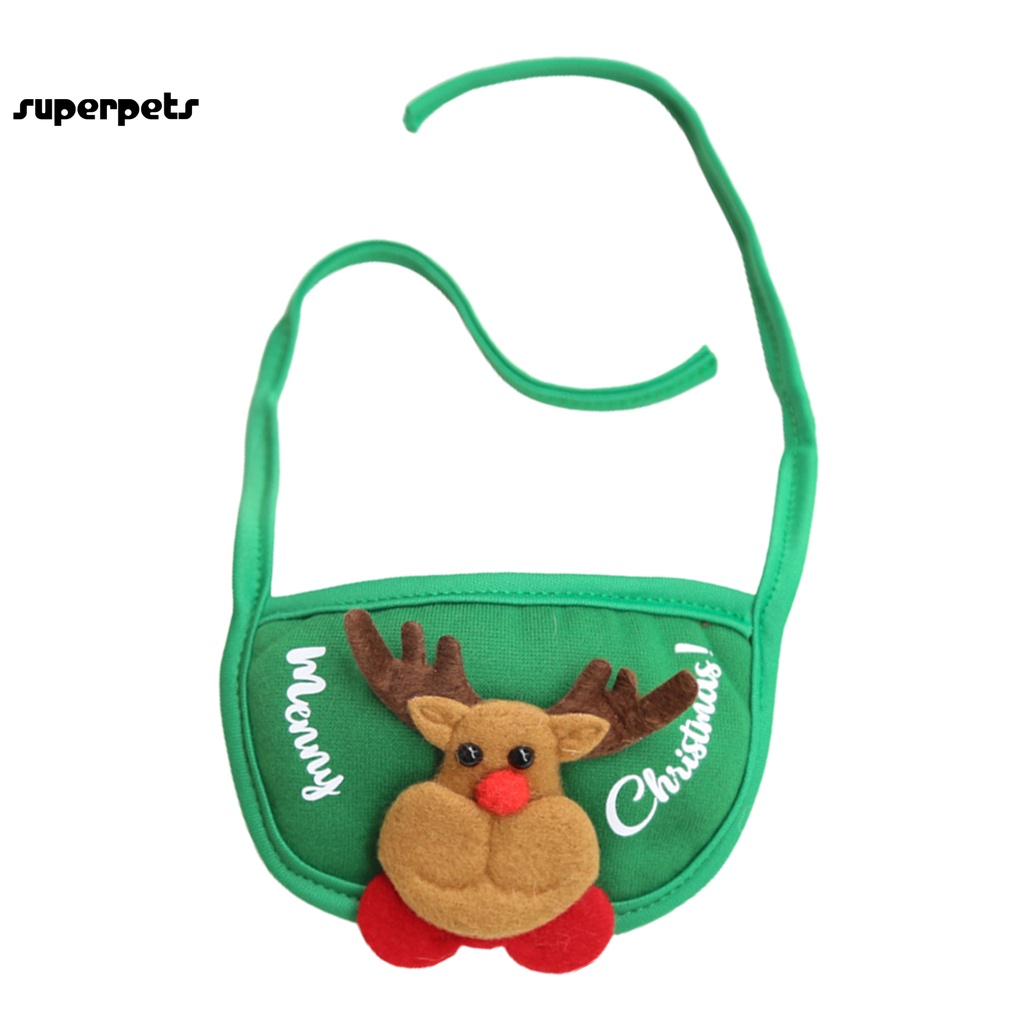 Khăn choàng cổ hóa trang giáng sinh dễ thương cho thú cưng