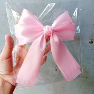 Kẹp tóc nơ / kẹp tóc tiểu thư Hàn Quốc đuôi dài
