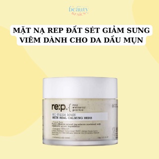 Mặt nạ đất sét hữu cơ re:p bio fresh mask with rep real herbs cấp ẩm và phục hồi da 130g