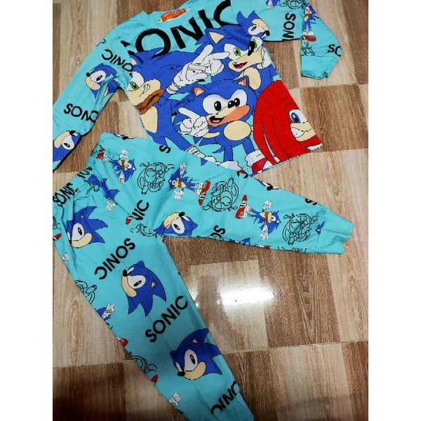 Bộ tay dài quần dài thun 3d hàng shop co giãn cho bé trai size nhí