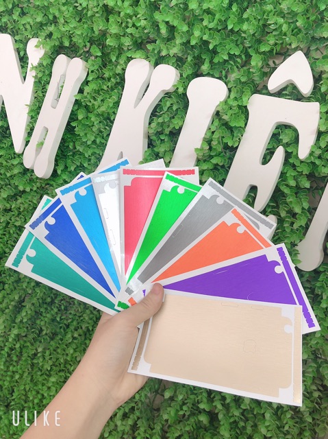 Dán màu ip- skin điện thoại - dán decan chống nước chống trầy tuyệt đối