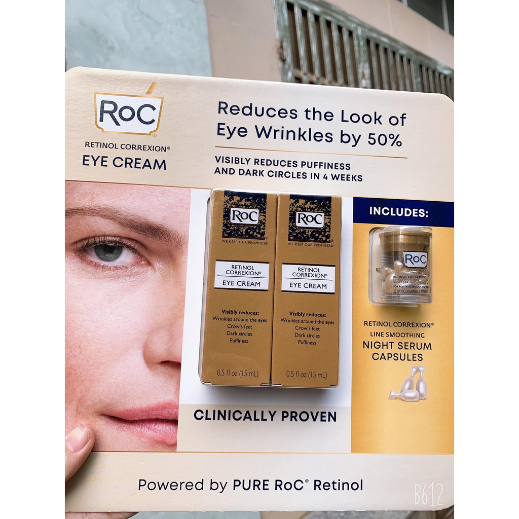 Kem mắt Roc và Serum dưỡng mắt | BigBuy360 - bigbuy360.vn