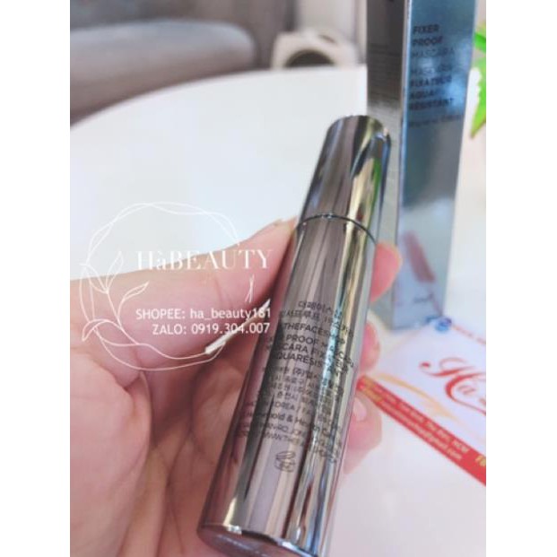 (AUTH) Mascara Dày Dai Cong MI fmgt FIXER PROOF The Face Shop | BigBuy360 - bigbuy360.vn