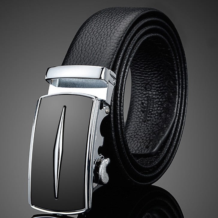 [Dây Nịt] Thắt Lưng Da Nam BAELLERRY Khóa Tự Động Cao Cấp. Dây Nịt Nam Da Bò 100% Chính Hãng Mạ Vàng Bạc Nam Tính GC06