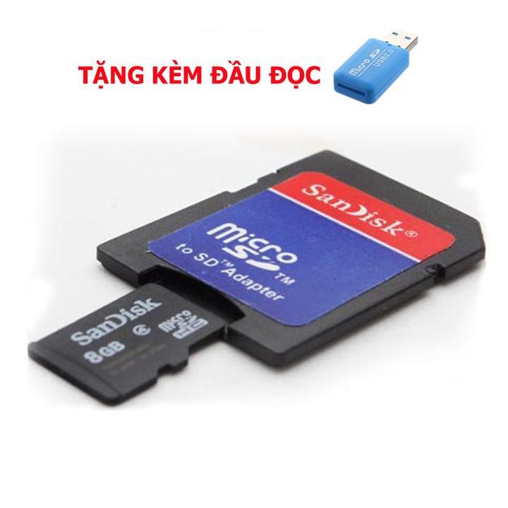 Thẻ nhớ Micro SDHC Thẻ nhớ lưu dữ liệu cho điện thoại - thẻ nhỡ hỗ trợ