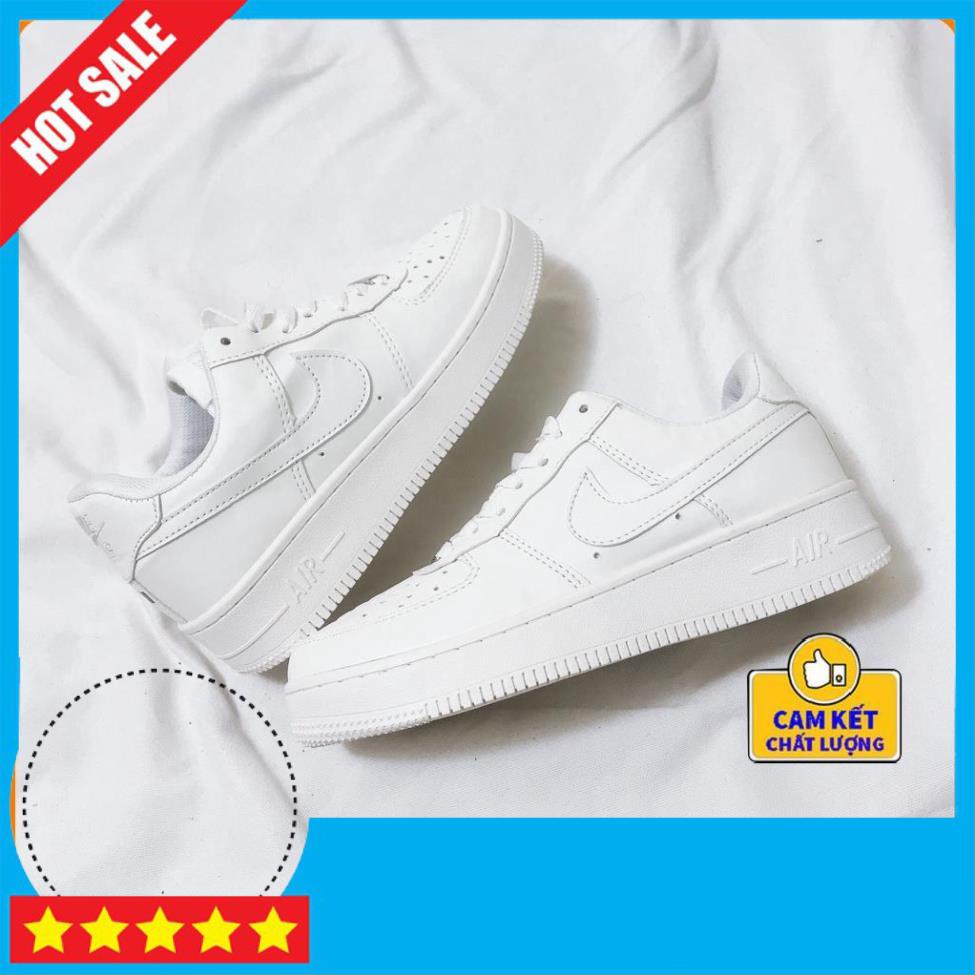 Giày , Giày Thể Thao AF1 Trắng Nam Nữ Siêu Hot Full Box+Bill