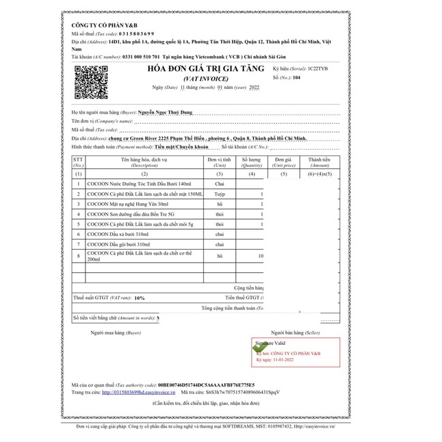 Tinh Chất Hoa Hồng Cocoon Serum 30ml