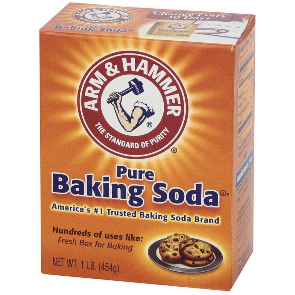 Bột nở Baking Soda đa công dụng làm đẹp nấu nướng tẩy trắng quần áo vệ sinh nhà cửa Mỹ Phẩm Hana 454g