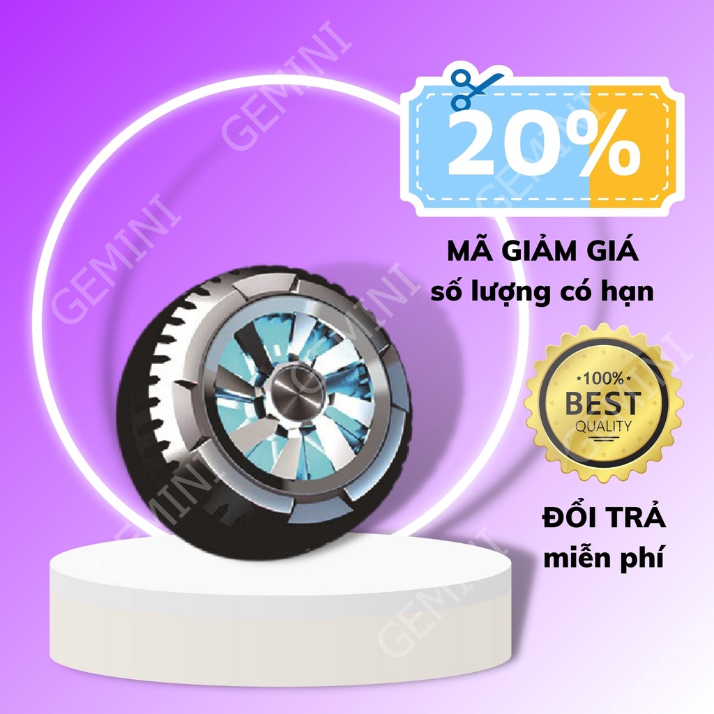 Quạt tản nhiệt gaming nam châm cho điện thoại máy tính bảng X6 tản nhiệt sò lạnh siêu mát GEMINI SHOP