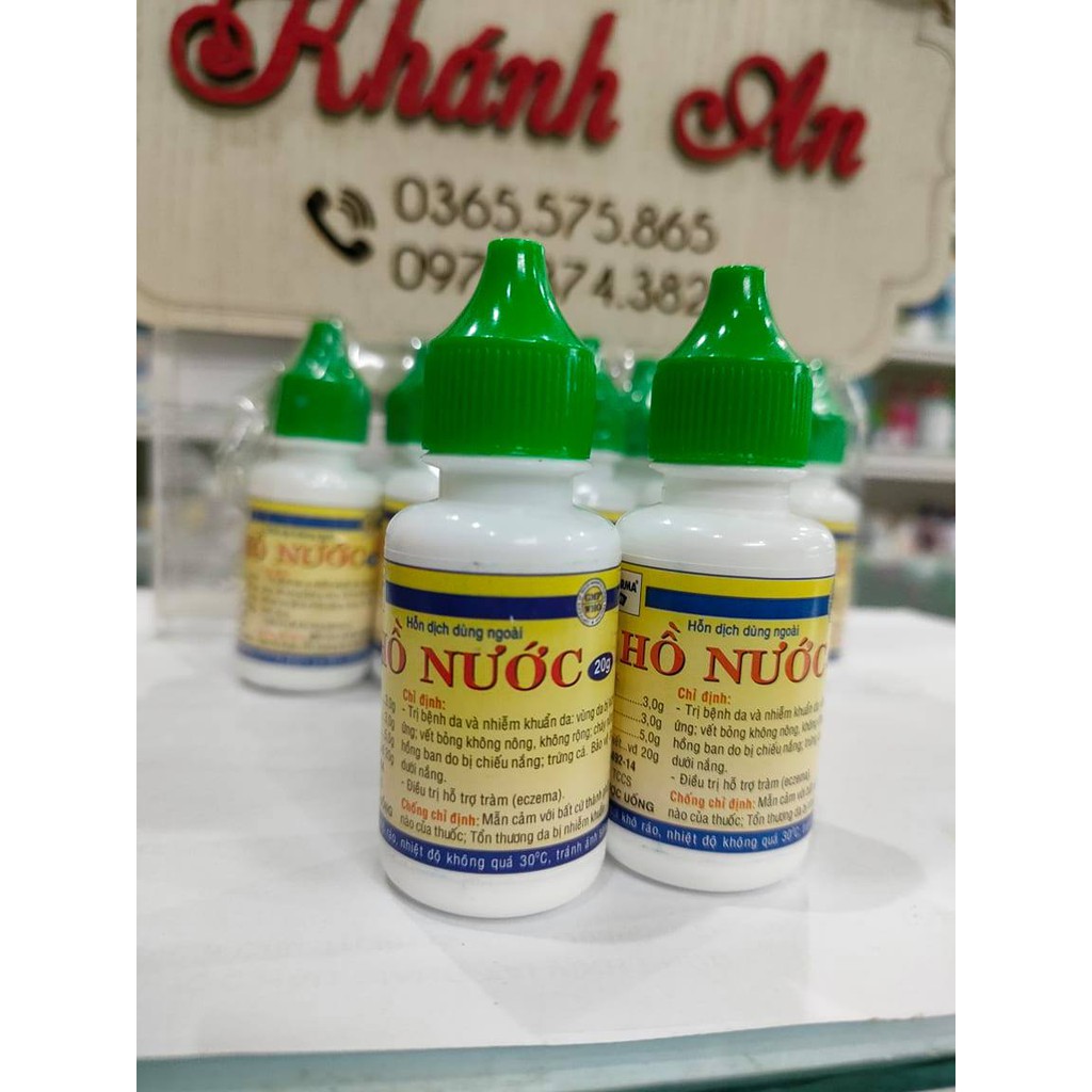 Dung dịch hồ nước bôi