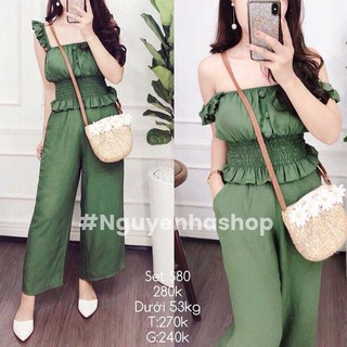 Set Đồ Bộ Nữ, Mặc Dự Tiệc Sang Trọng ( Đủ Màu)
