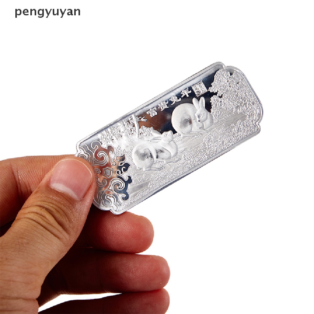 Đồng Xu Kỷ Niệm Năm Mới 2023 In Họa Tiết Con Thỏ Hoàng Đạo Phong Cách Trung Hoa