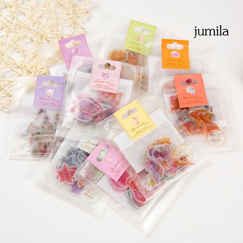 Set 70 Miếng Dán Mini Trang Trí Sổ Lưu Niệm