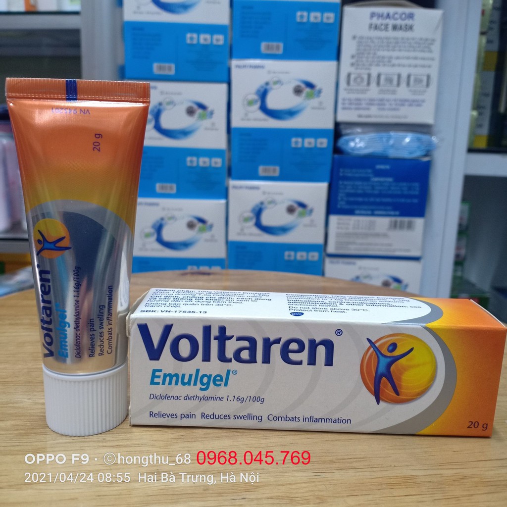 Gel bôi Voltaren 1% 20g