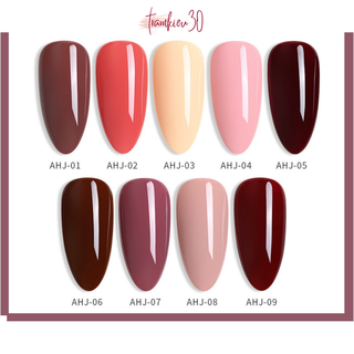 Sơn gel As mã AHJ | chai đỏ 15ML