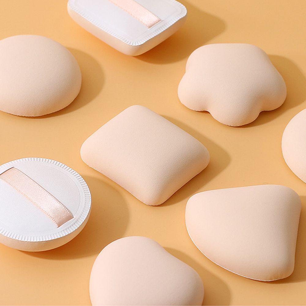 AROMA Mút Trang Điểm Cotton Siêu Mềm Hình Tròn / Trái Tim