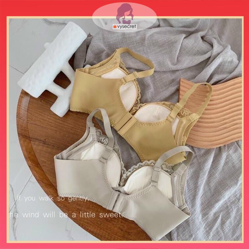 BỘ ĐỒ LÓT SIÊU NÂNG NGỰC[ KÈM QUÀ TẶNG ]set áo ngực cao su non thông hơi tạo phom đẹp với thiết kế ren trẻ trung | BigBuy360 - bigbuy360.vn