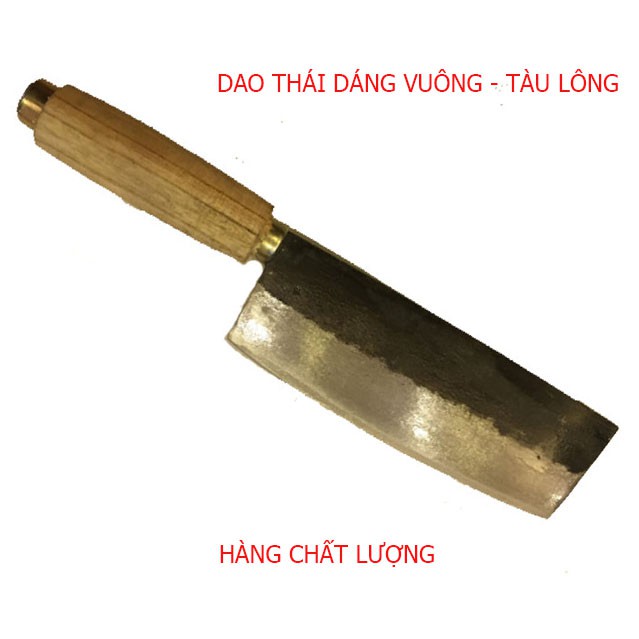 Dao thái dáng vuông( dáng phở)  bằng nhíp xe ô tô đặc biệt hay gọi nhíp gió